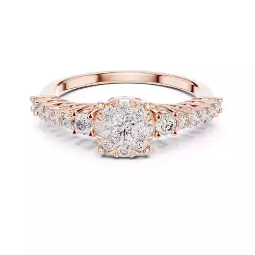 Solitaire Ring 3dm stl renders animation videos details 