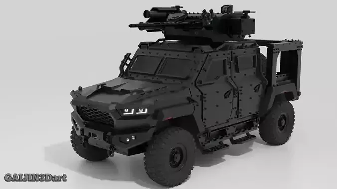 Inguar Defence Concept - 3D Printable Model