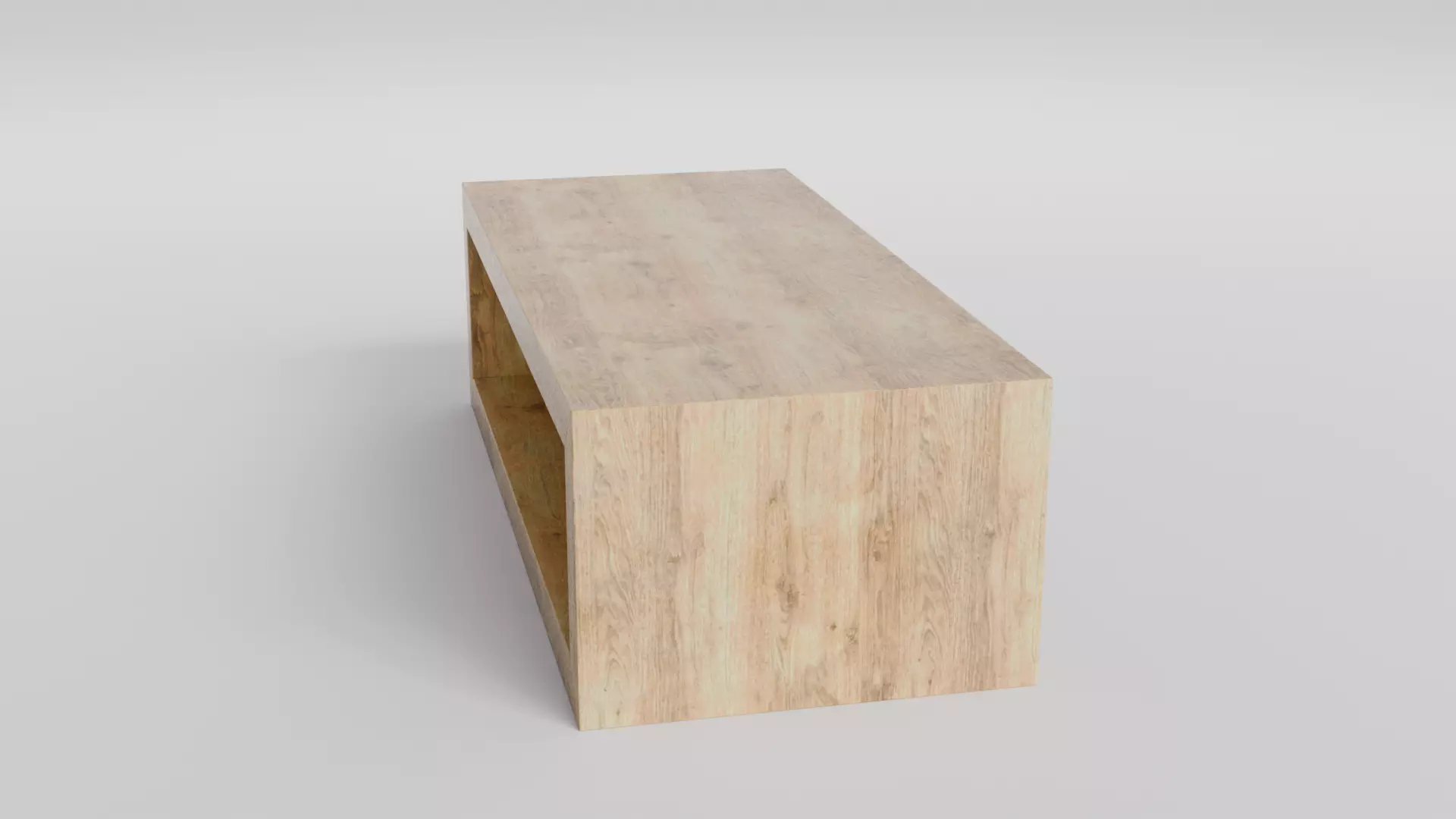 Coffee Table 01 Low-poly 3D model_4
