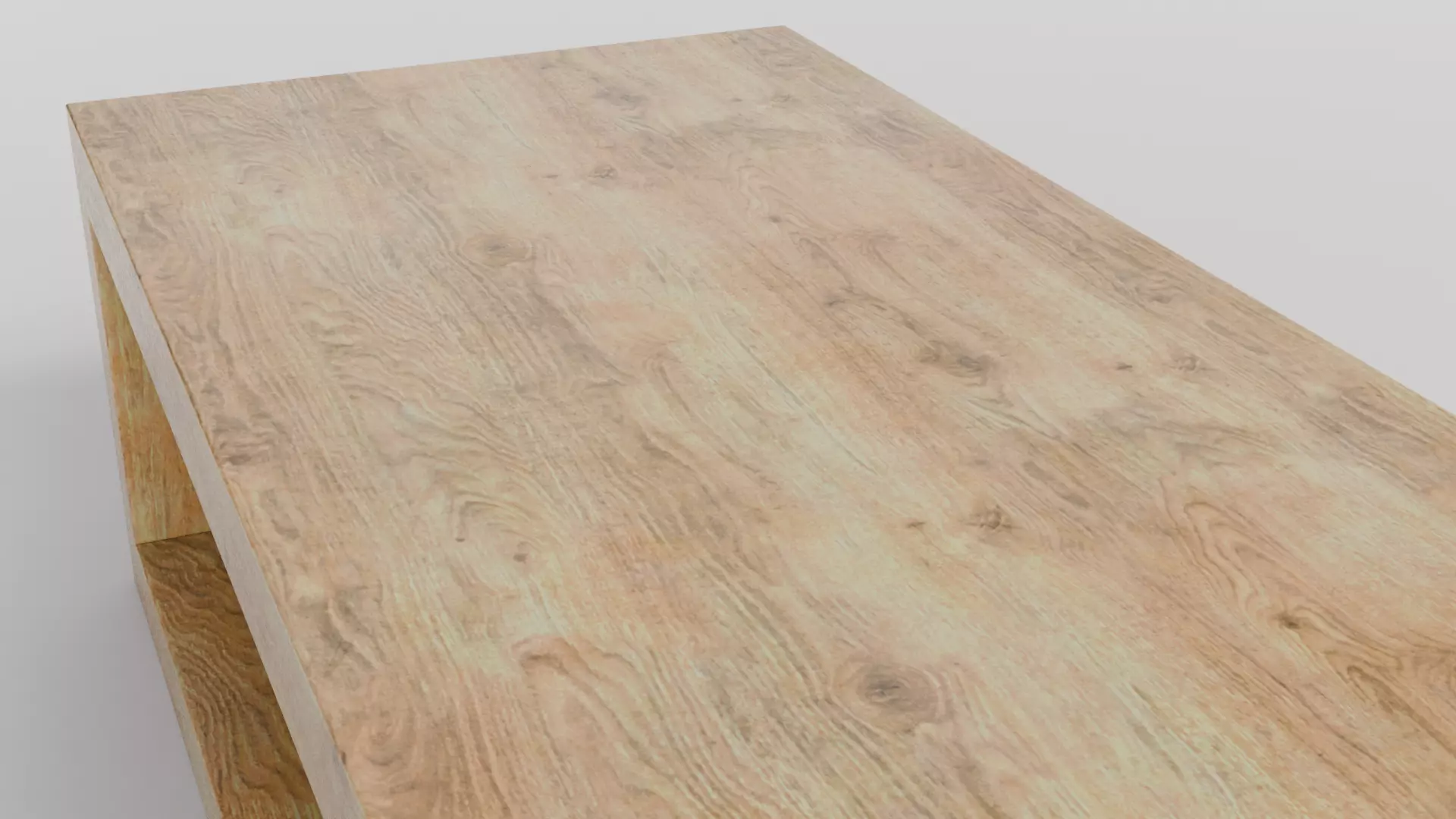 Coffee Table 01 Low-poly 3D model_8