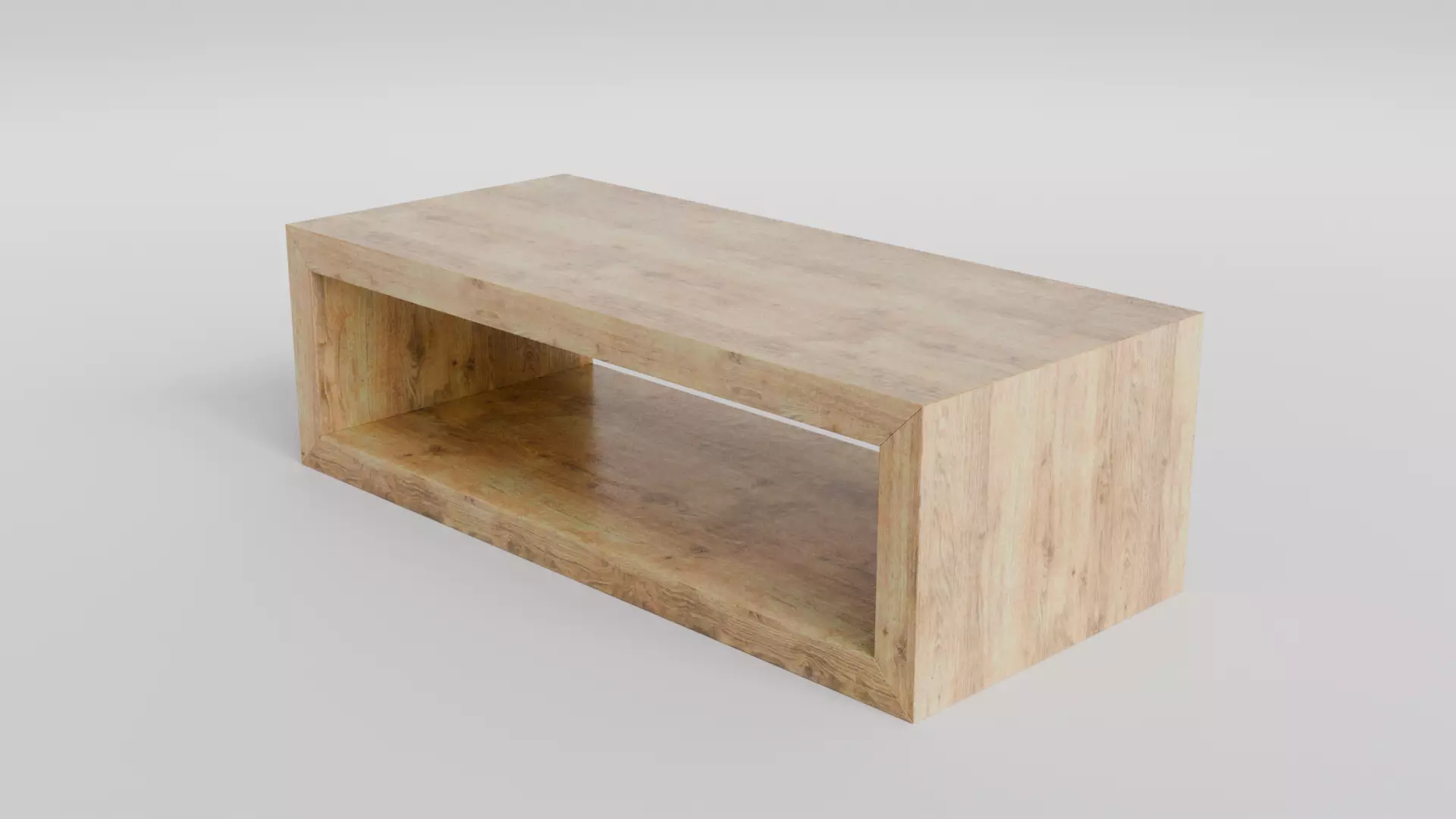 Coffee Table 01 Low-poly 3D model_5