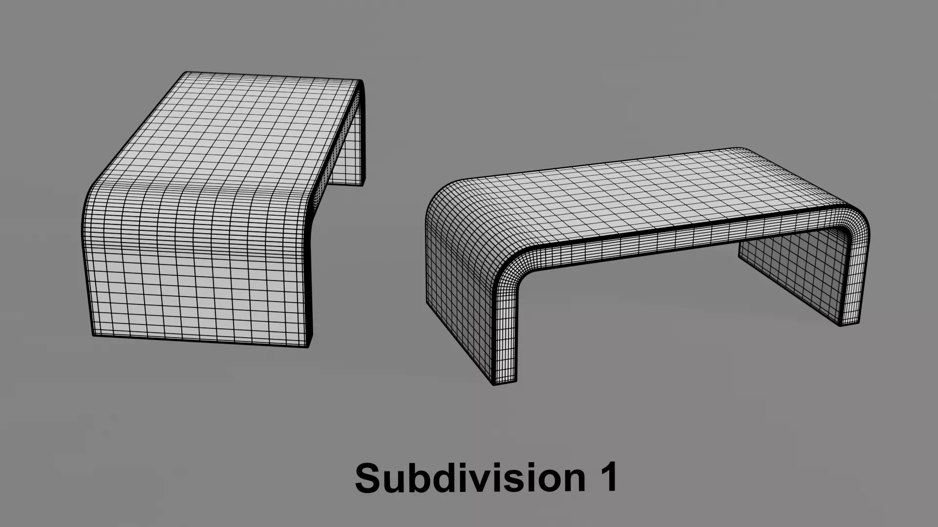 Coffee Table 02 Low-poly 3D model_14