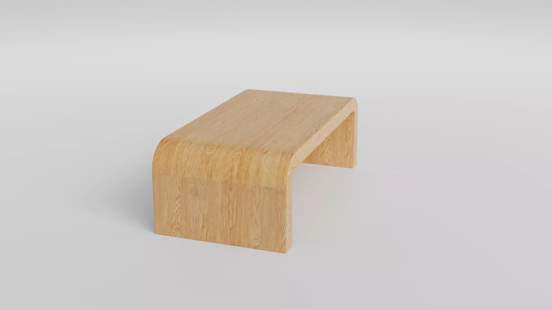 Coffee Table 02 Low-poly 3D model_3