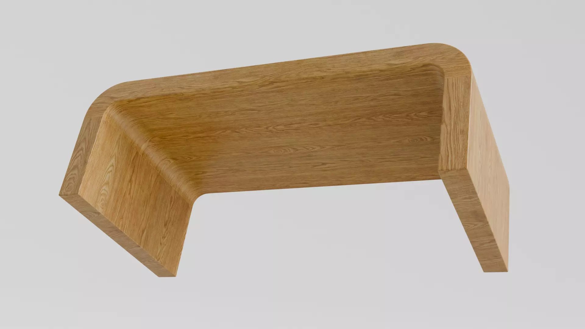 Coffee Table 02 Low-poly 3D model_10