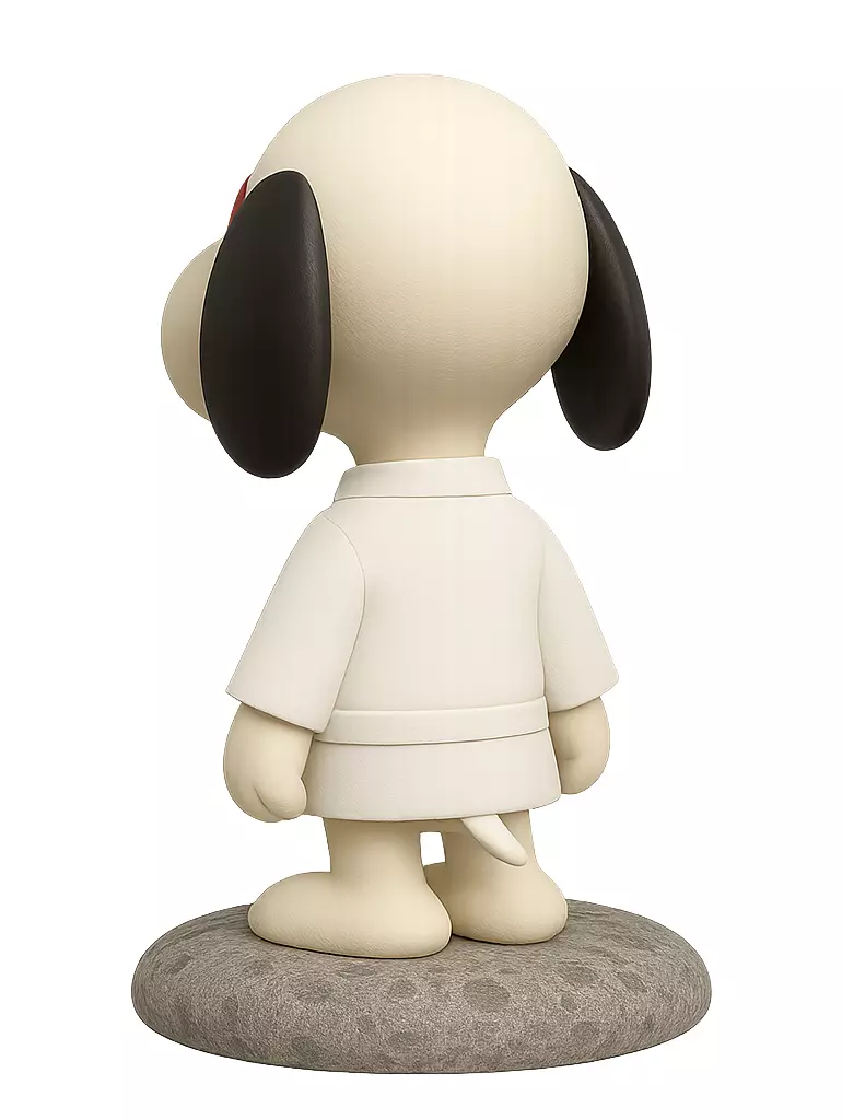 Classic Snoopy in Moonstone Kimono with Headband 3D print model_5