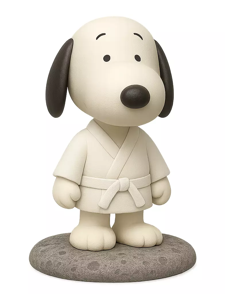 Classic Snoopy in Kimono Moonstone 3D print model_6