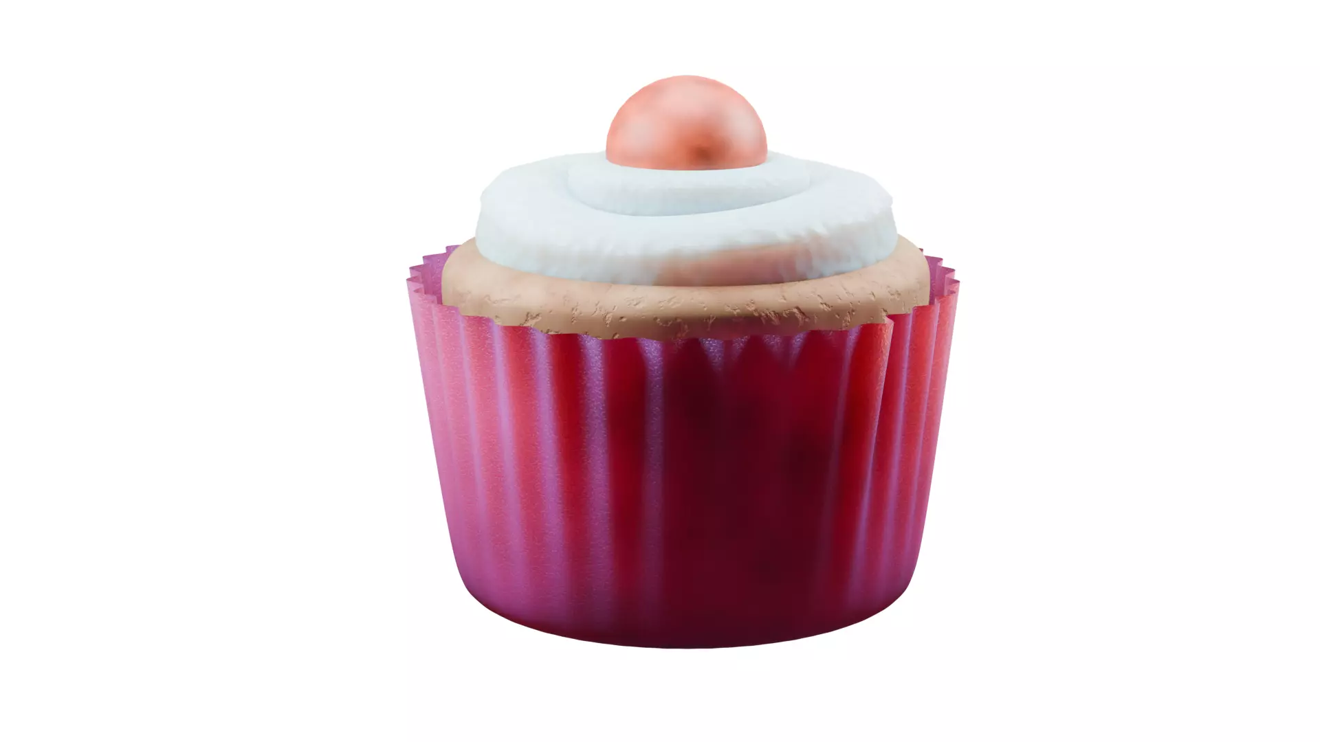 Cup Cake  3D model_5