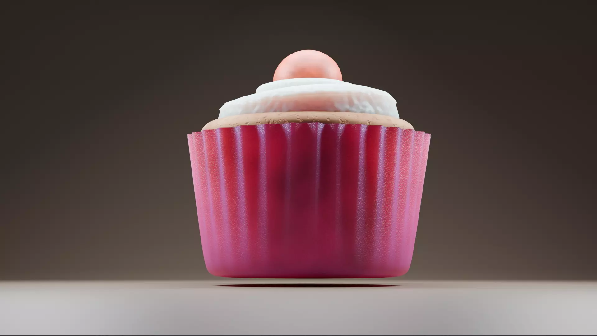 Cup Cake  3D model_0