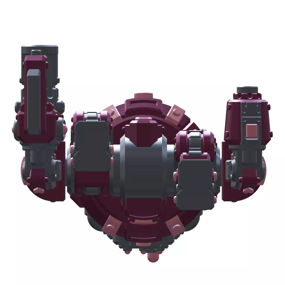 UWU Strike Force Lover Cute Mech Tabletop Wargame Miniature STL 3D print model_6