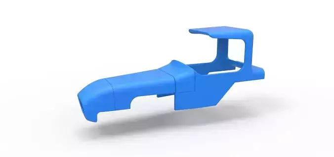 Shell of Vintage Supermodified stock car Scale 1 to 25 3D print model