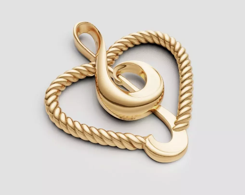 love to music 3D print model_0