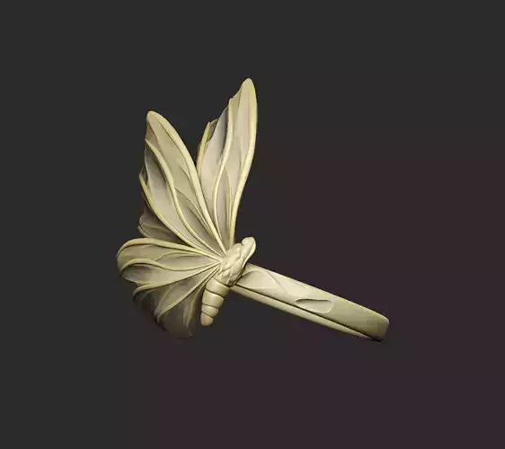 Butterfly insect floral rose girl elf  sky nature organic