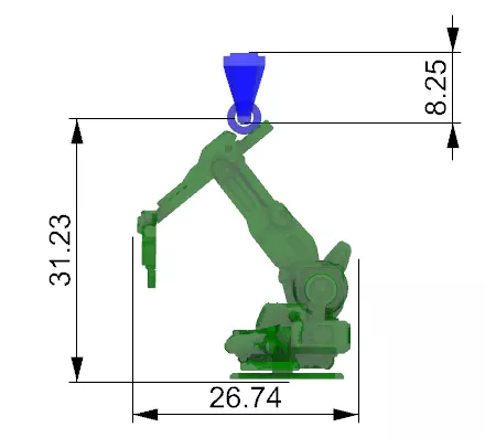 Crawler Crane Pendant 3D print model_35