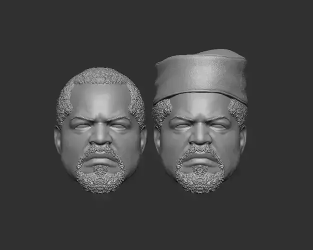 WWE Ron Simmons Faarooq Headsculpt for Action Figures