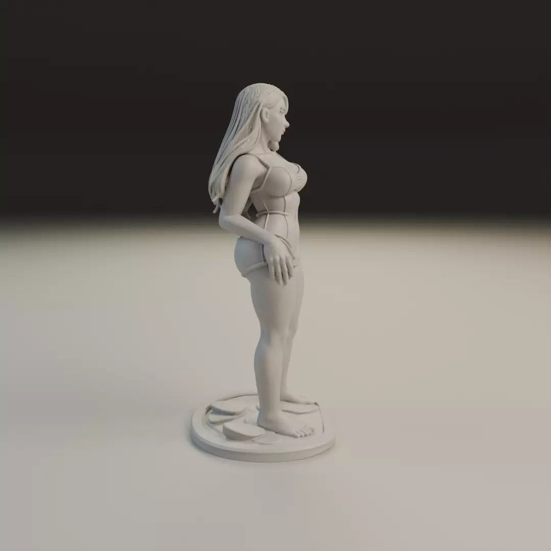 pin-up 3D print model_1