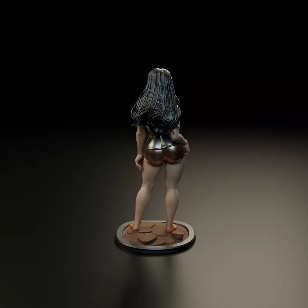 pin-up 3D print model_6