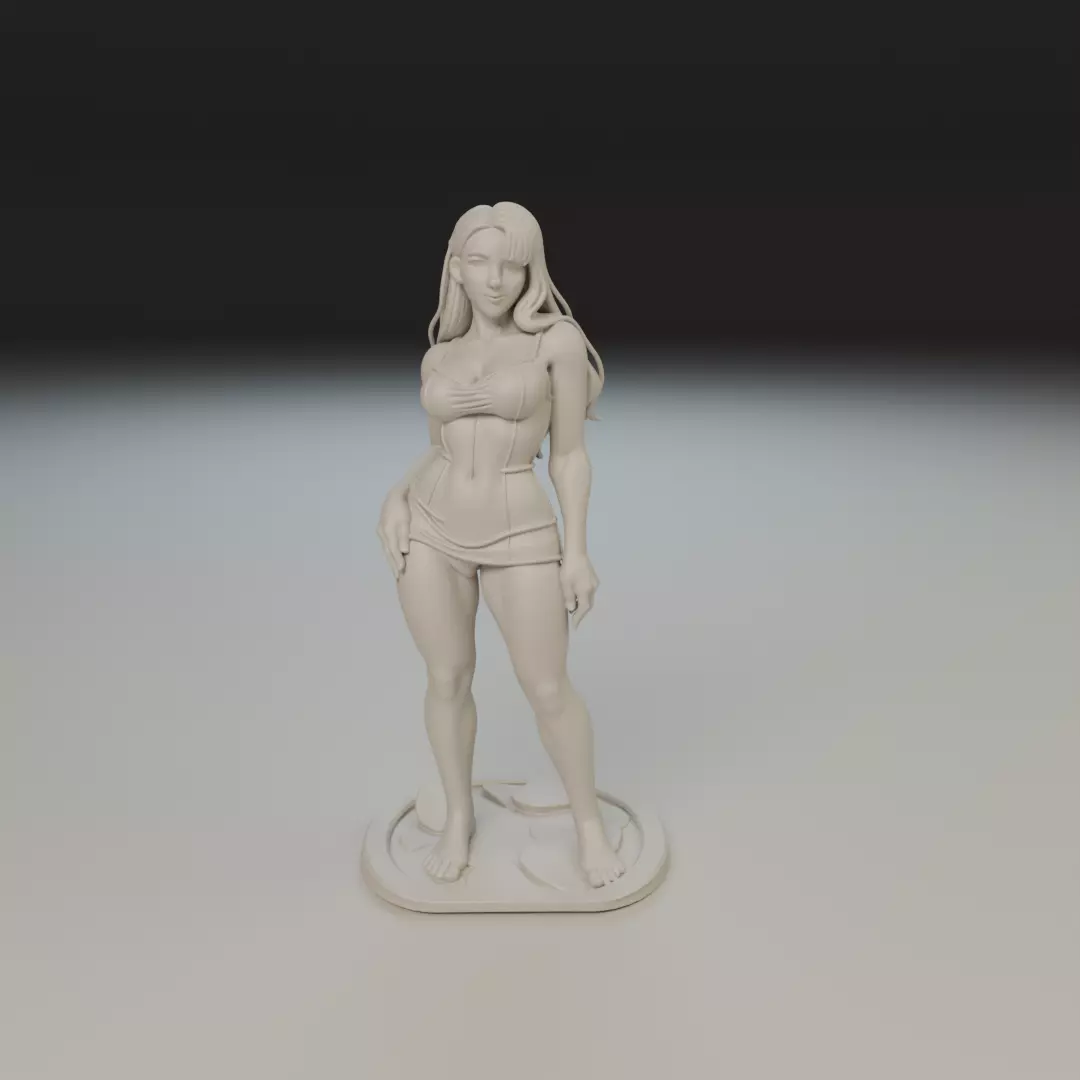 pin-up 3D print model_15
