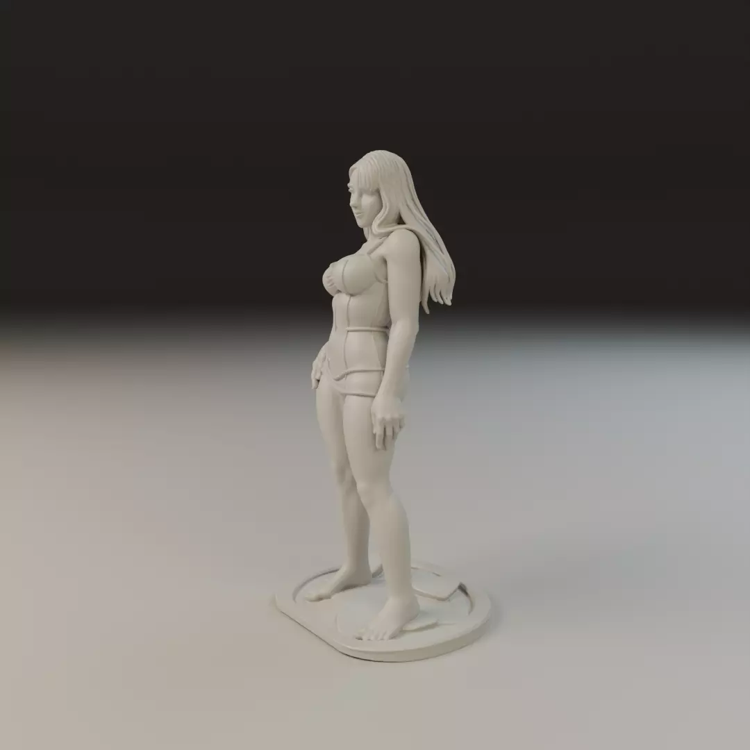 pin-up 3D print model_9