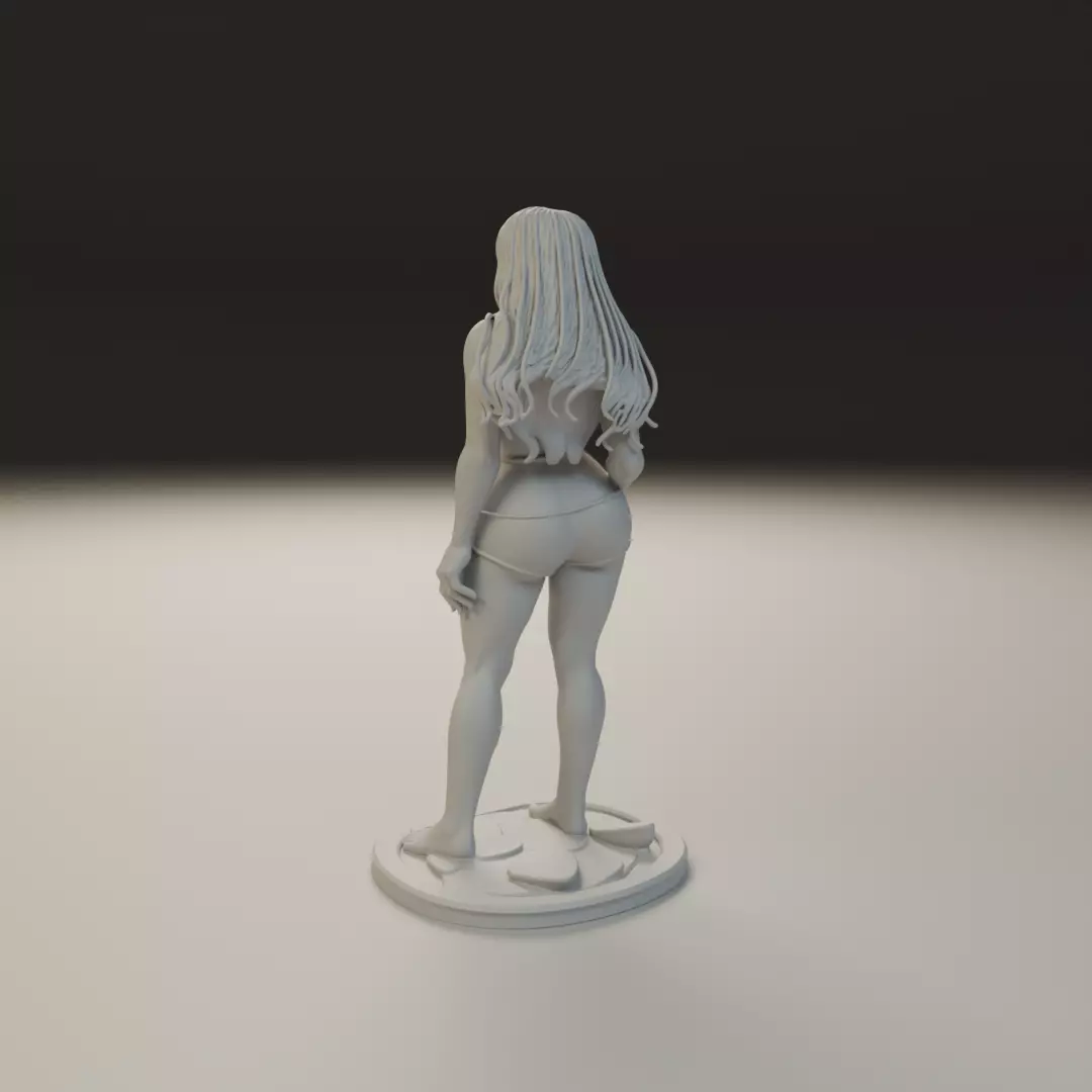 pin-up 3D print model_7
