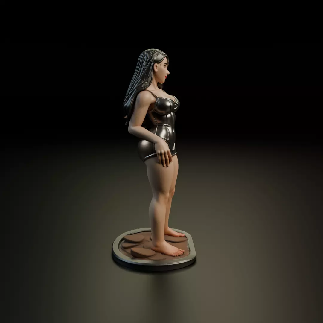 pin-up 3D print model_2