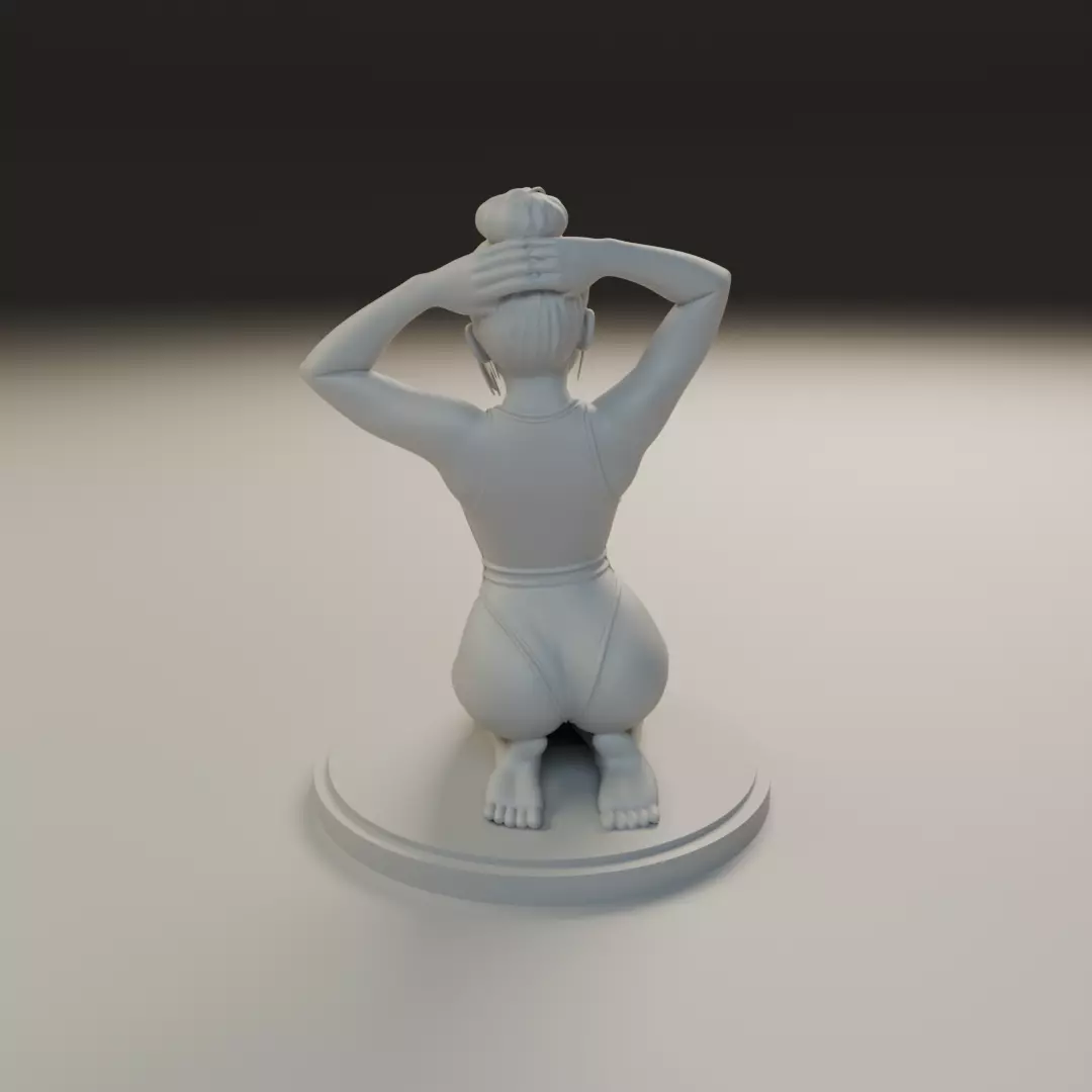 yoga model 3D print model_5