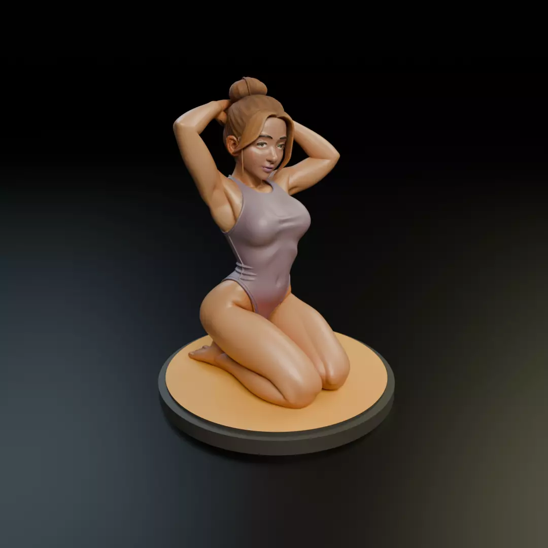 yoga model 3D print model_12