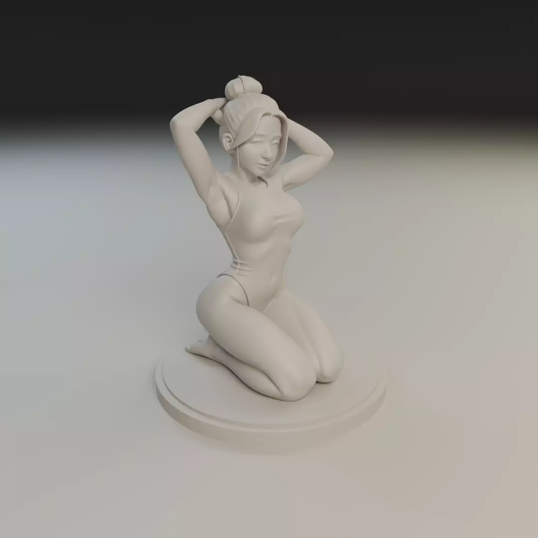 yoga model 3D print model_11