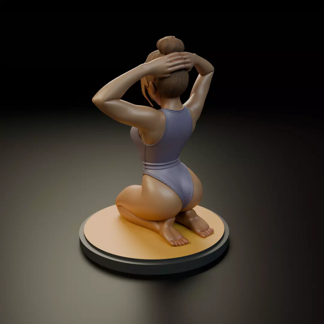 yoga model 3D print model_8