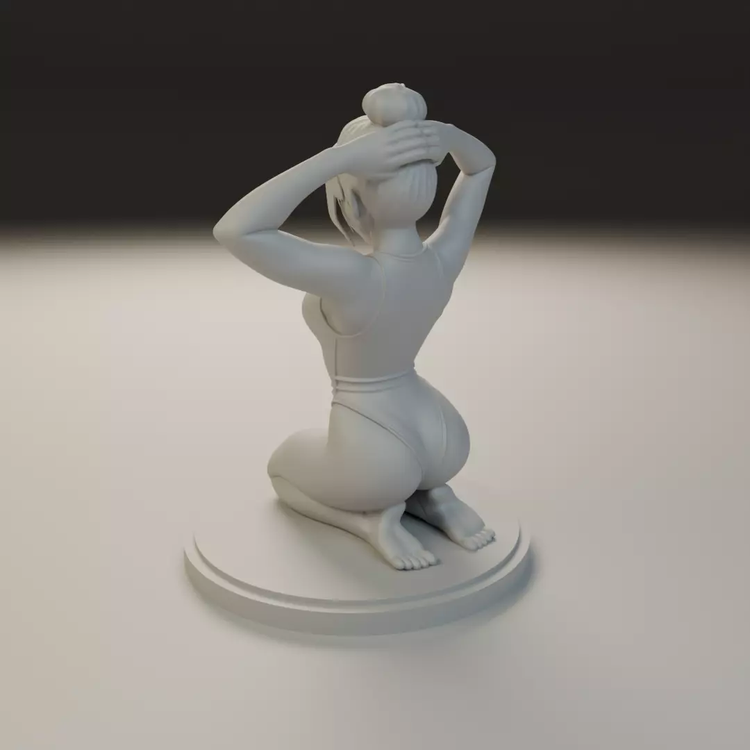 yoga model 3D print model_7