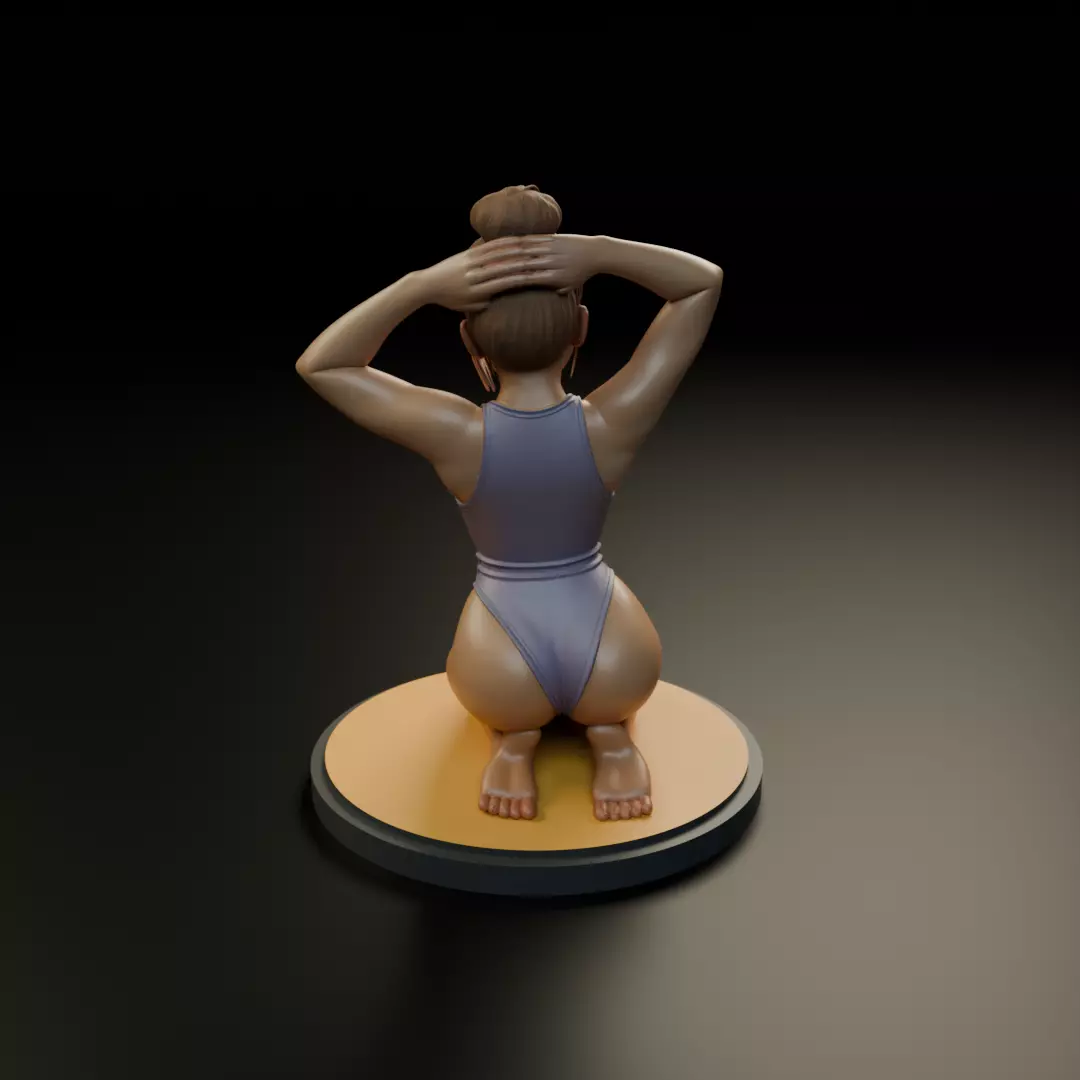 yoga model 3D print model_6