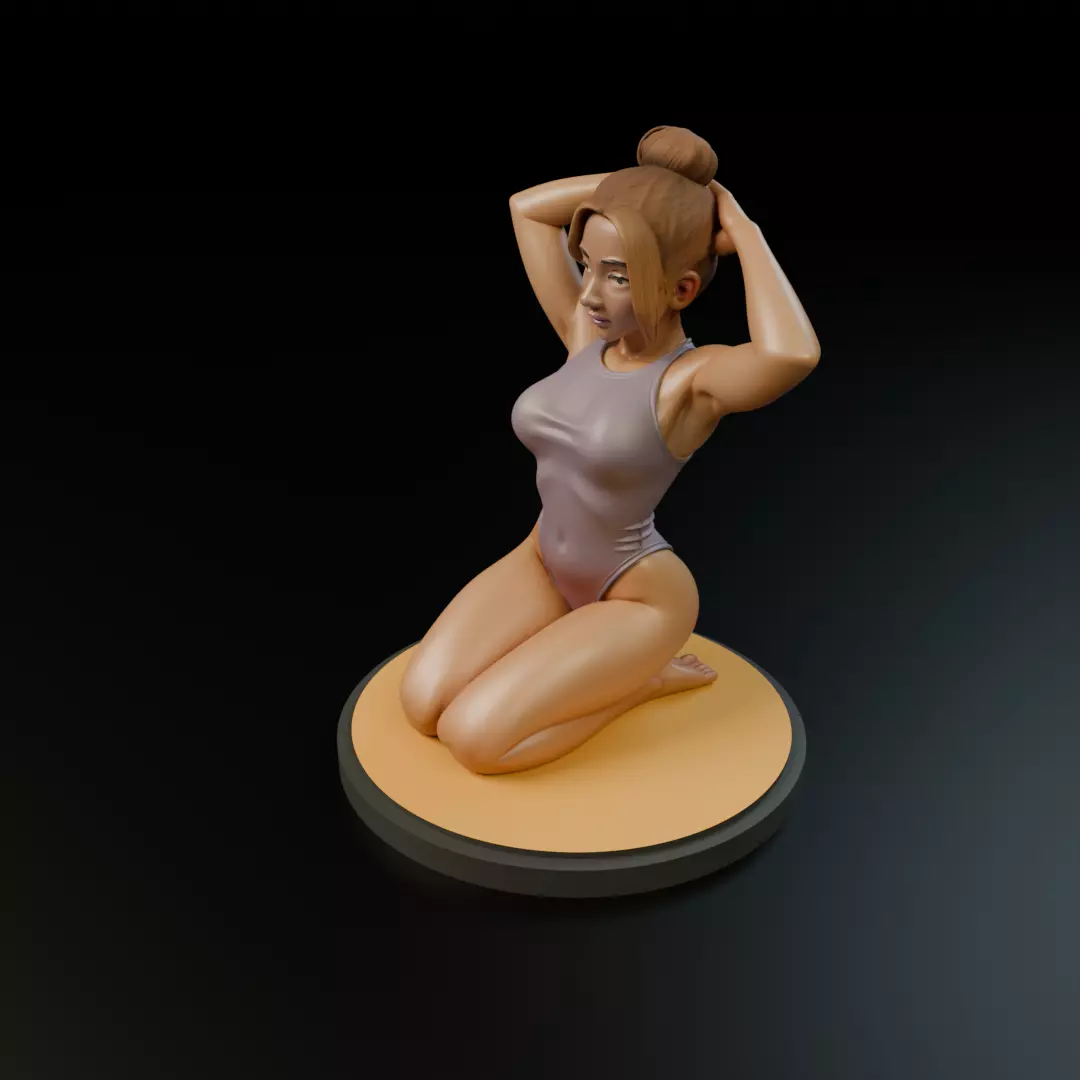 yoga model 3D print model_10