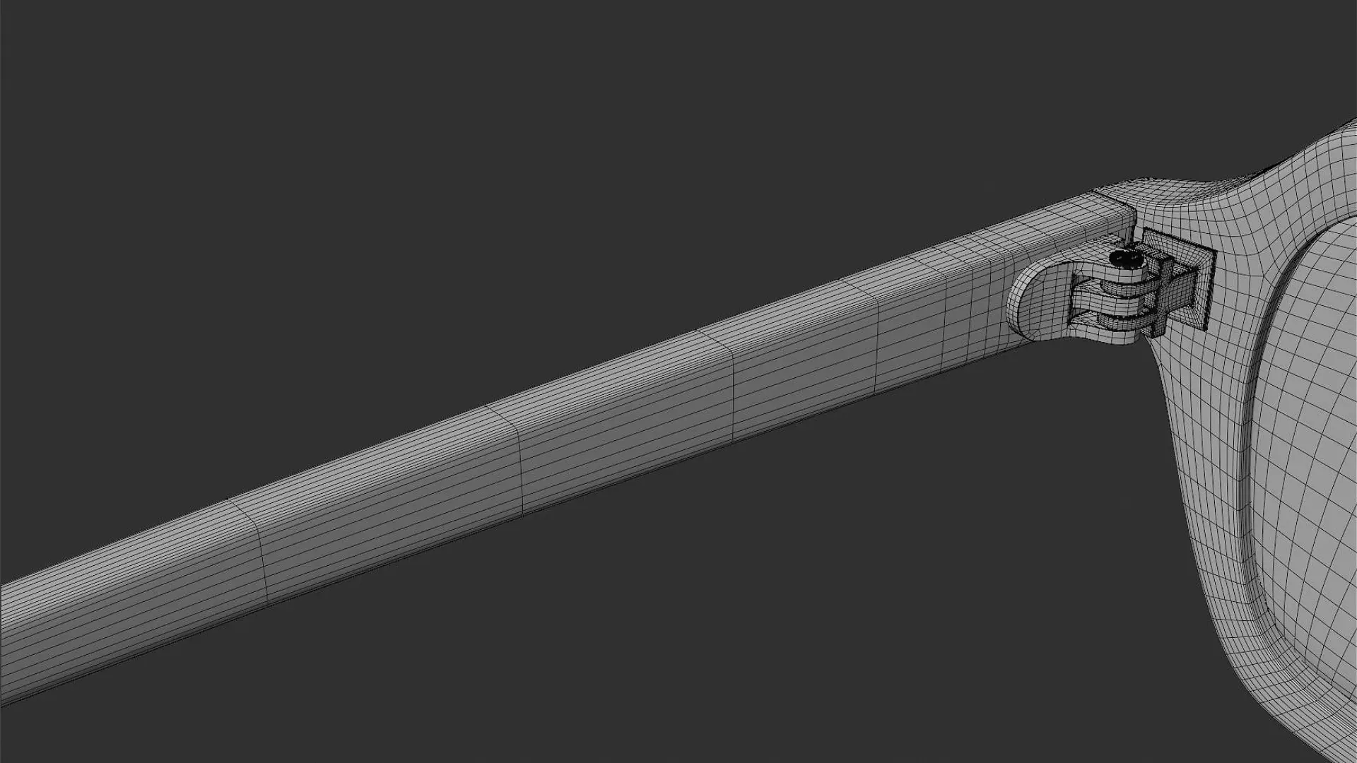 Ray Ban Zuri Bio Based Red Sunglasses 3D Model PBR Low-poly 3D model_16