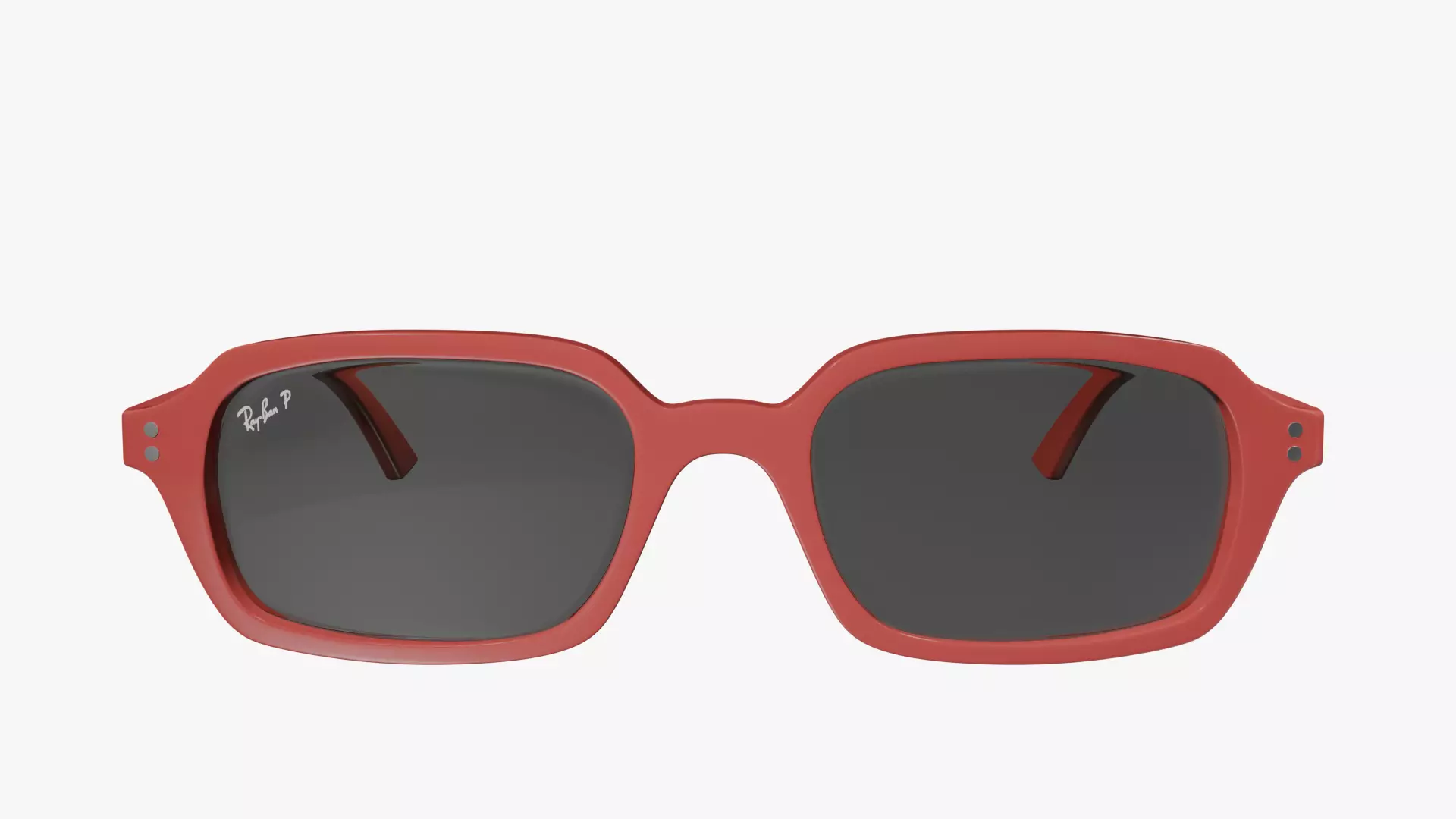 Ray Ban Zuri Bio Based Red Sunglasses 3D Model PBR Low-poly 3D model_2