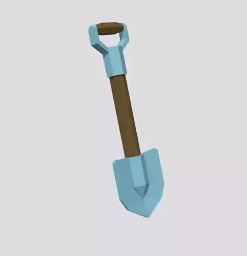 LowPoly Shovel
