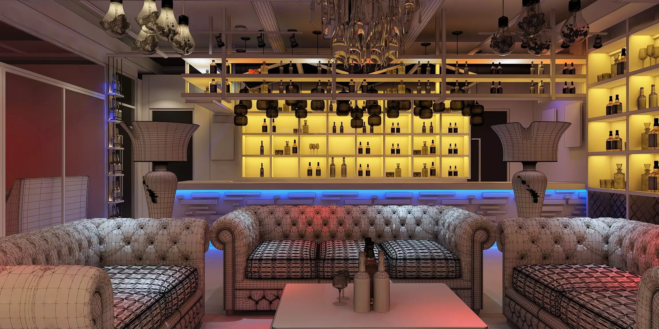 Night Club 3D model_3