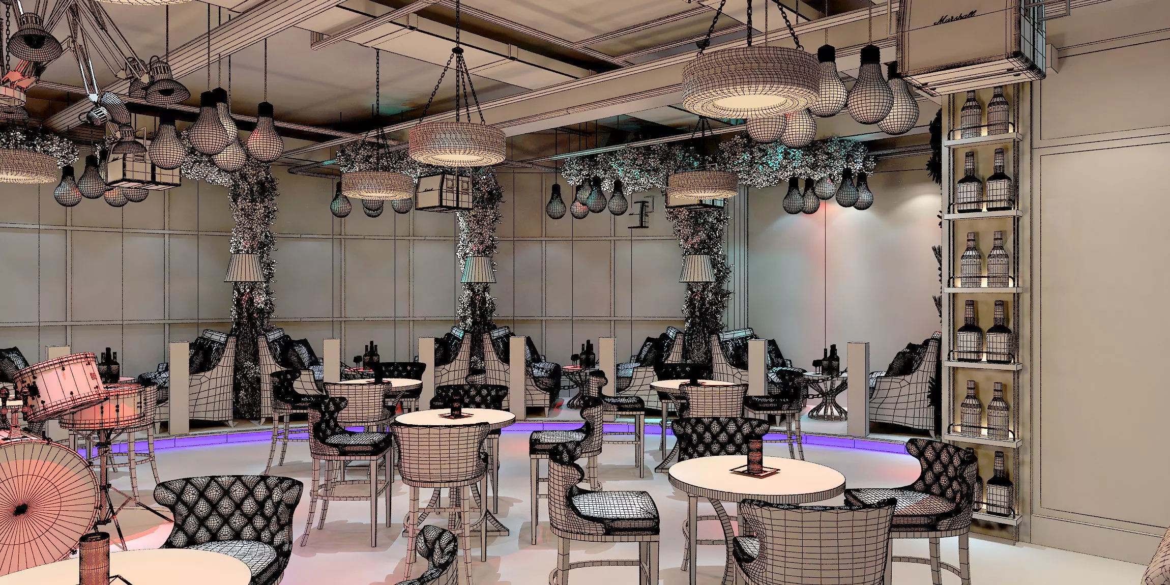 Night Club 3D model_6