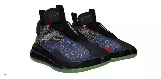 cyberpunk techwear sneaker Nike air max 720