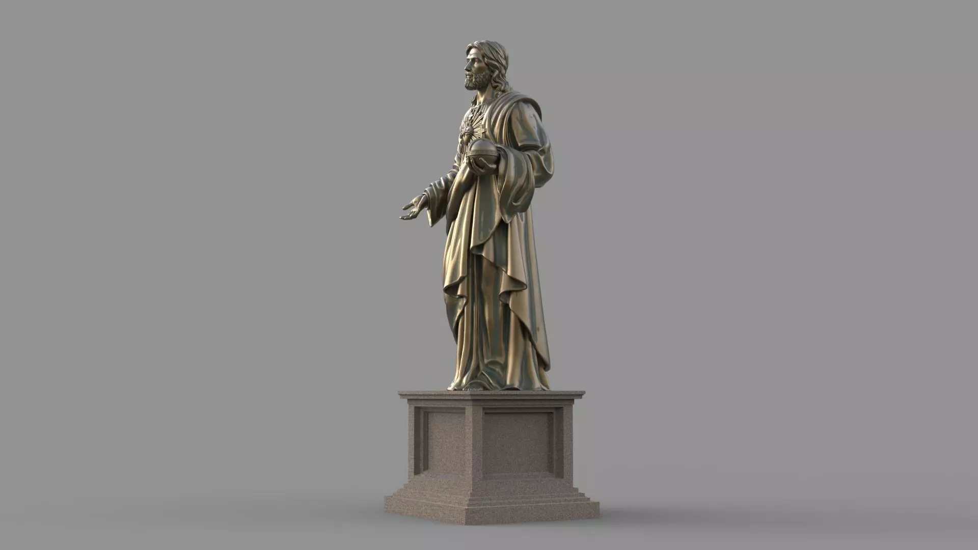 Jesus  3D model_7