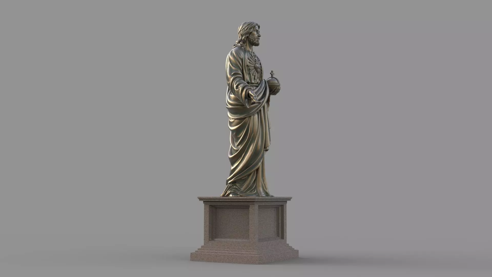 Jesus  3D model_3
