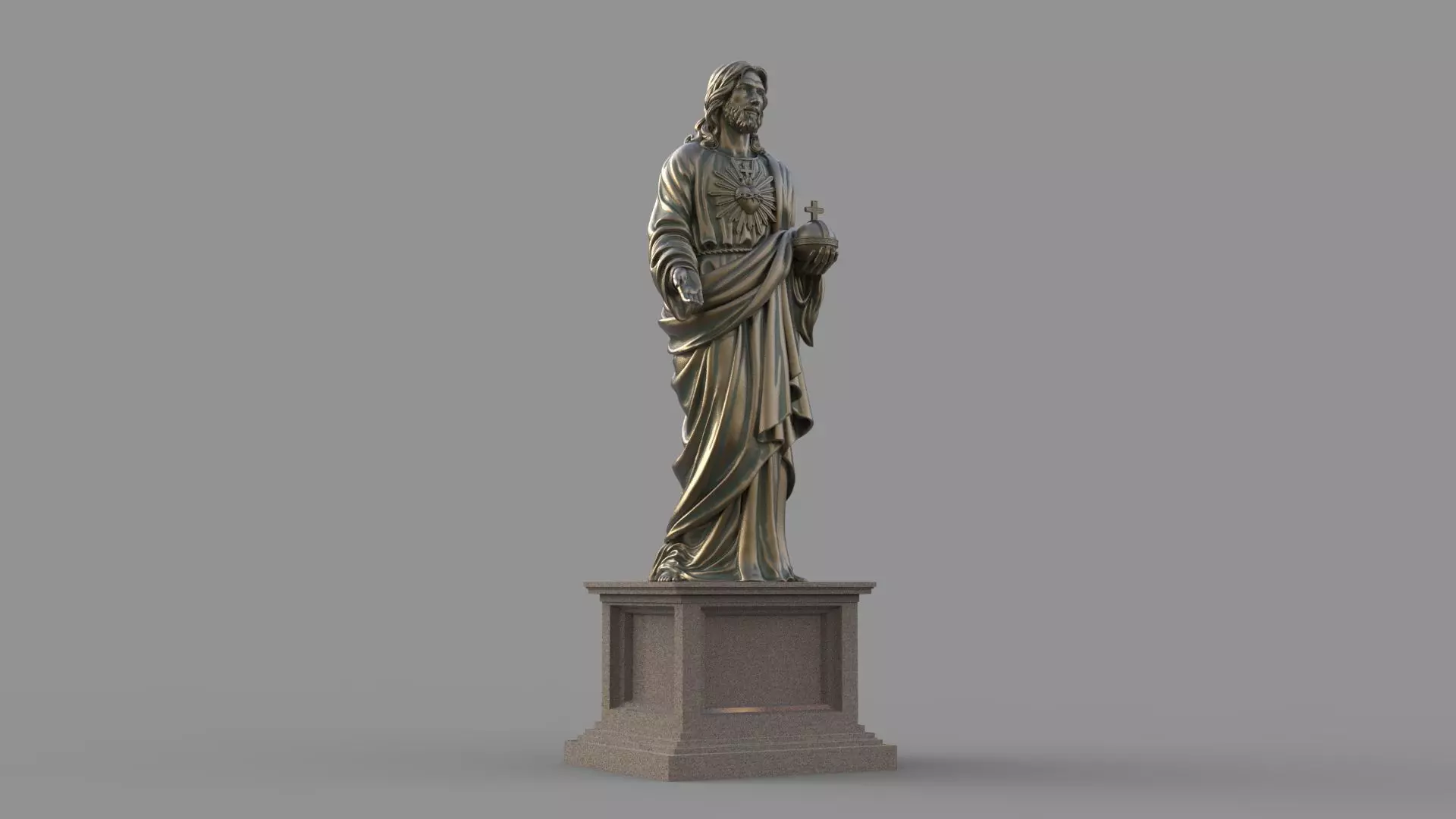 Jesus  3D model_4