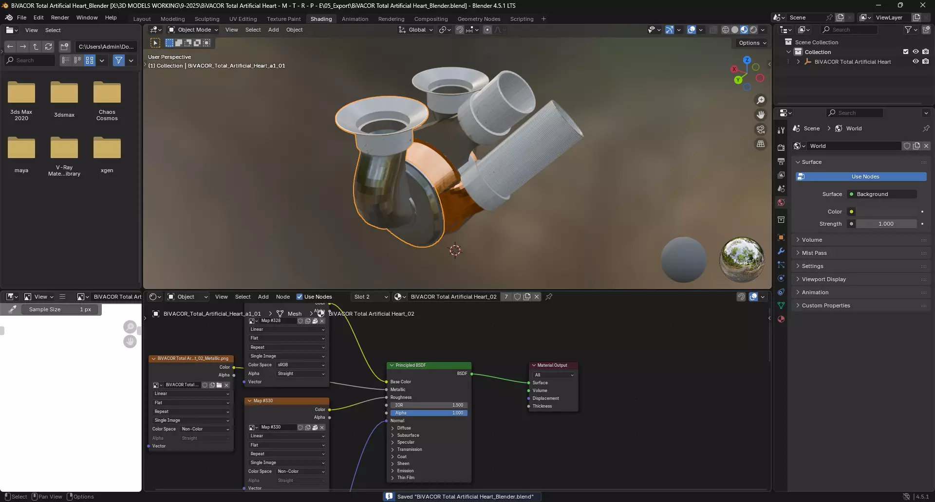 BiVACOR Total Artificial Heart 3D model_10