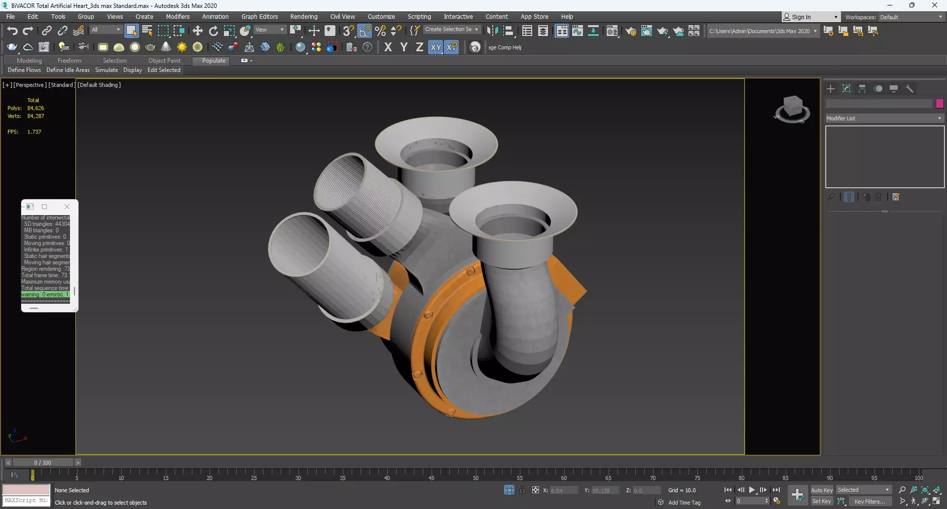BiVACOR Total Artificial Heart 3D model_9