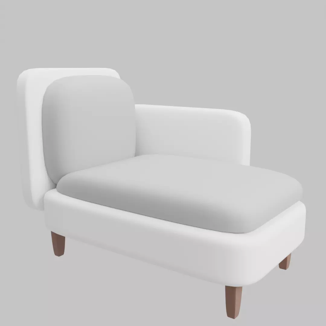 50 low poly furniture  models Low-poly 3D model_20