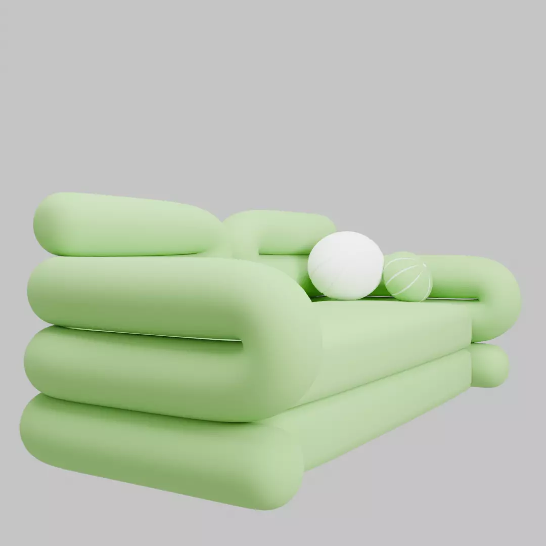 50 low poly furniture  models Low-poly 3D model_17