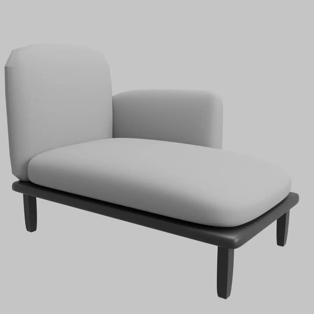 50 low poly furniture  models Low-poly 3D model_35