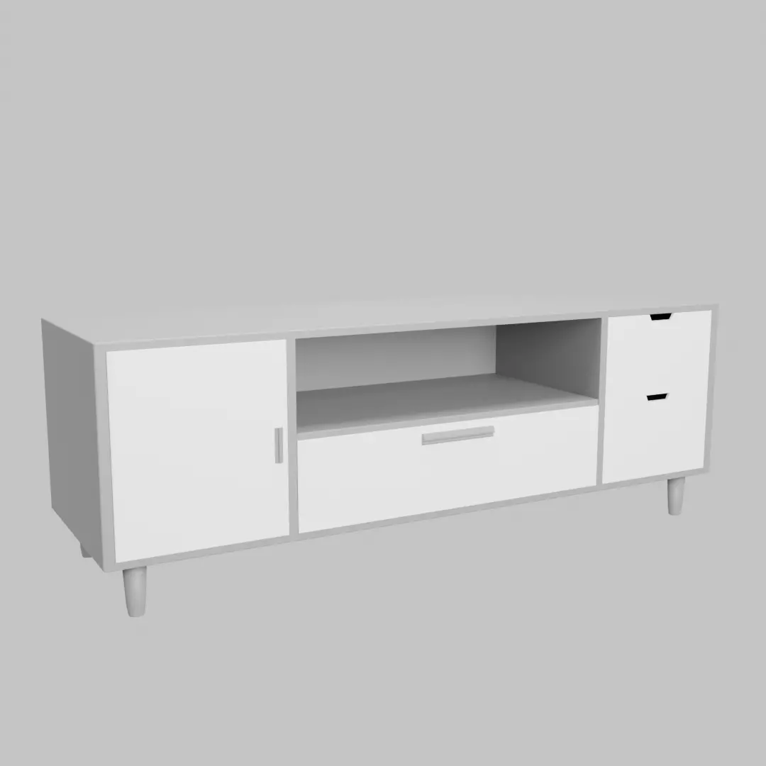 50 low poly furniture  models Low-poly 3D model_46