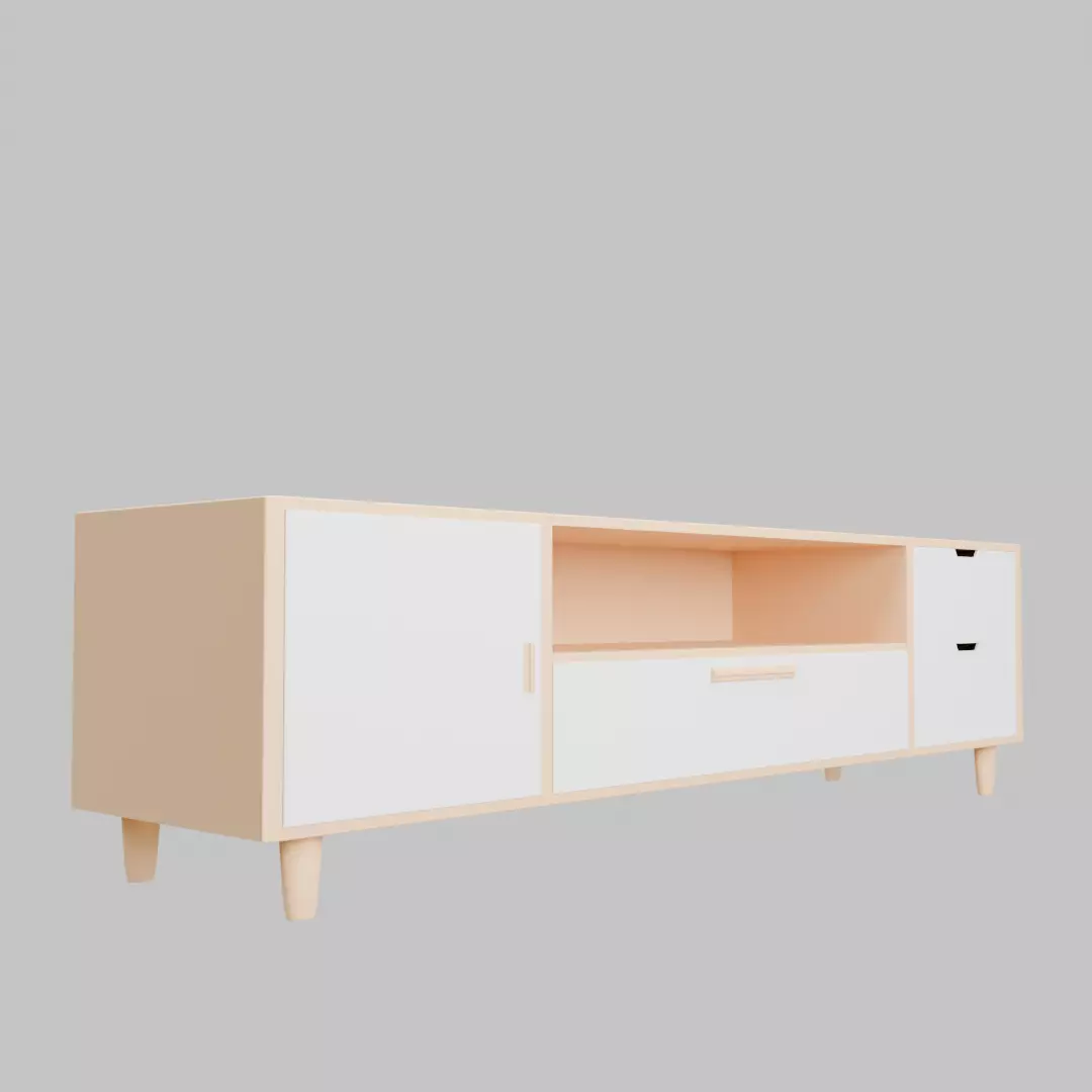 50 low poly furniture  models Low-poly 3D model_43
