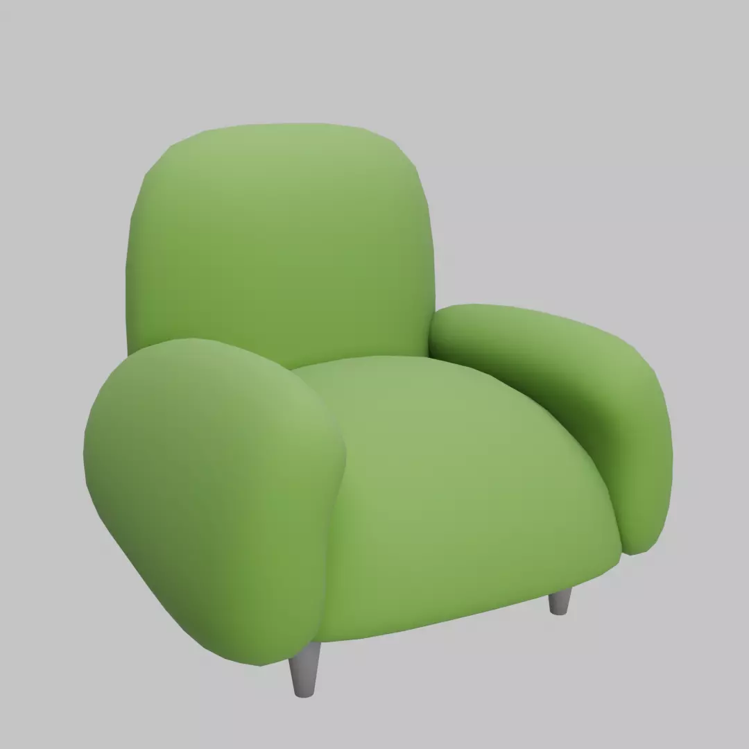 50 low poly furniture  models Low-poly 3D model_11