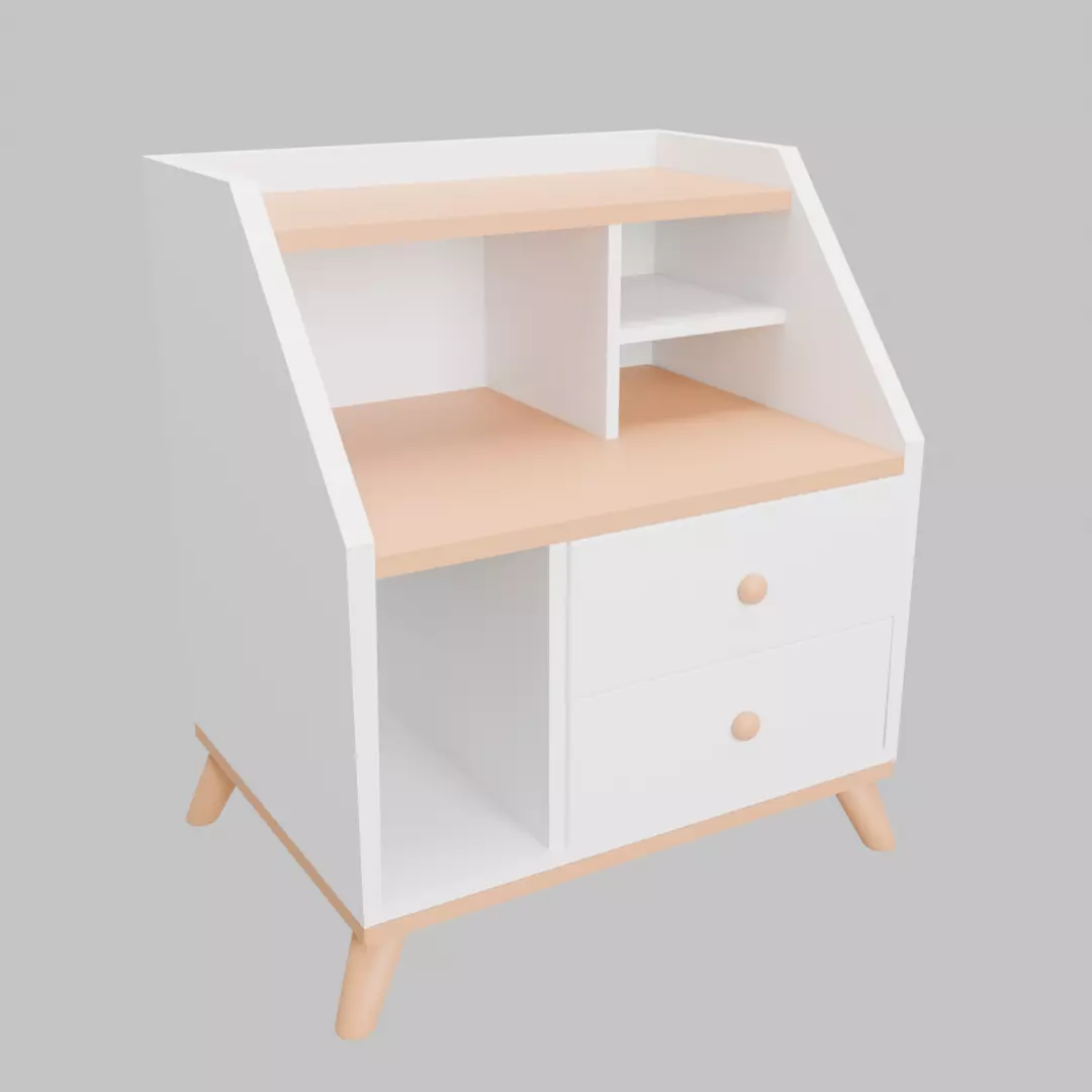 50 low poly furniture  models Low-poly 3D model_39
