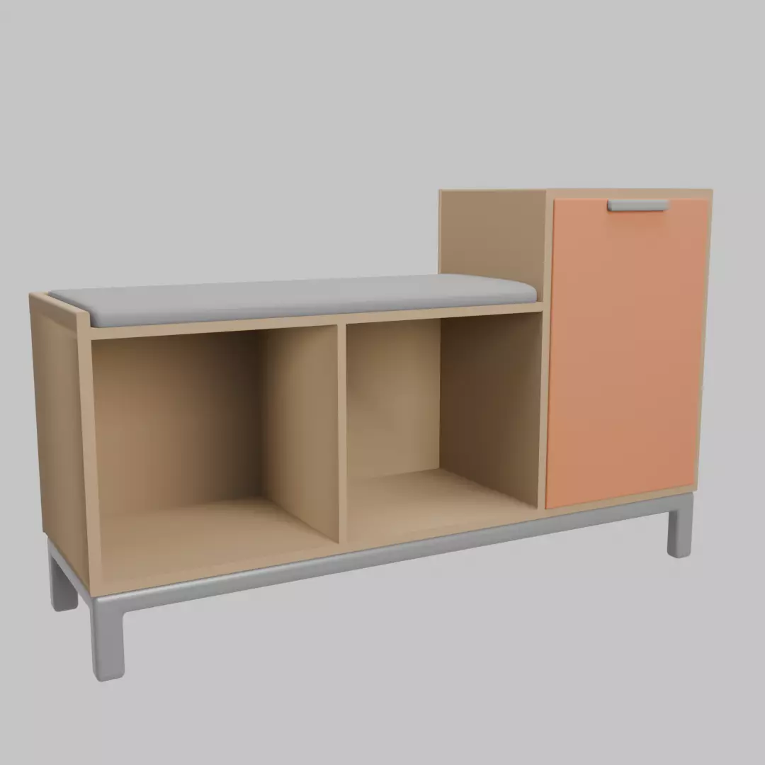 50 low poly furniture  models Low-poly 3D model_48